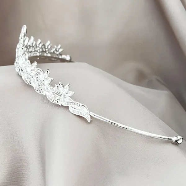 tocado de novia Cristal de hielo